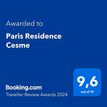 Paris Residence Çeşme Exterior foto